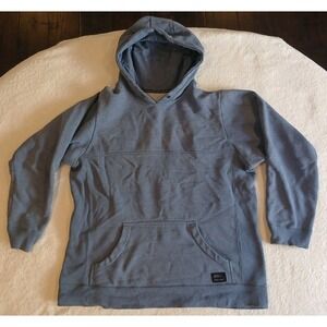 Men's Jiberish Plain Gray Hoodie Size XL Denver Colorado Casual Skate Chill